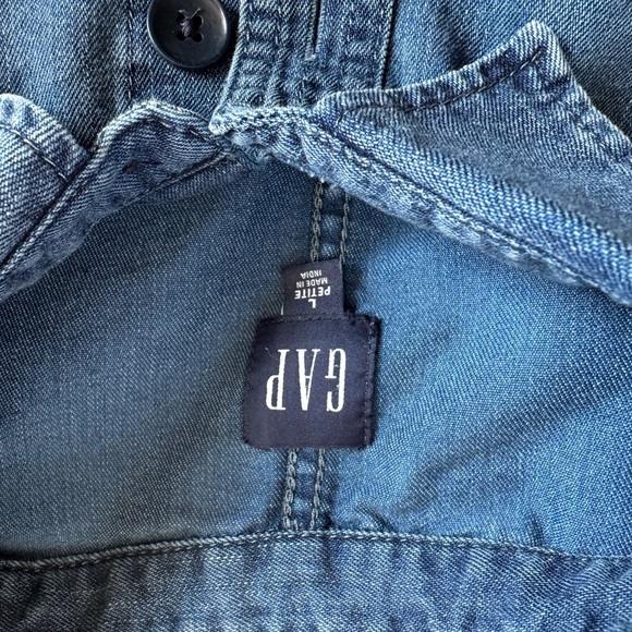 GAP Dark Blue Denim Jacket Dress - Picture 5 of 7
